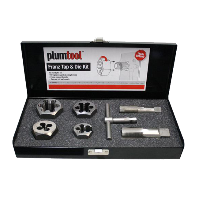 Plumtool Franz Tap & Die Kit PTTP652