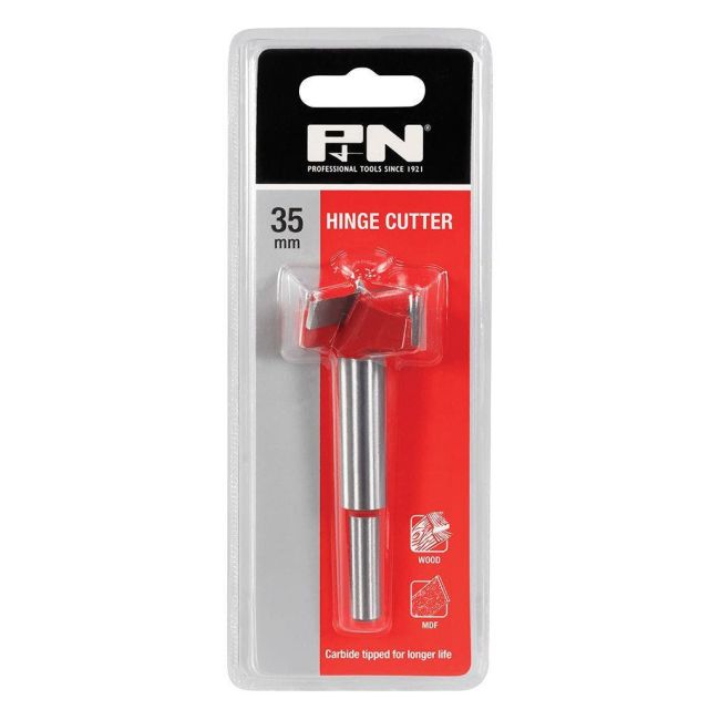 P&N 166044649 Hinge Cutter 35mm x 90mm TCT Forstner Bit 166044649