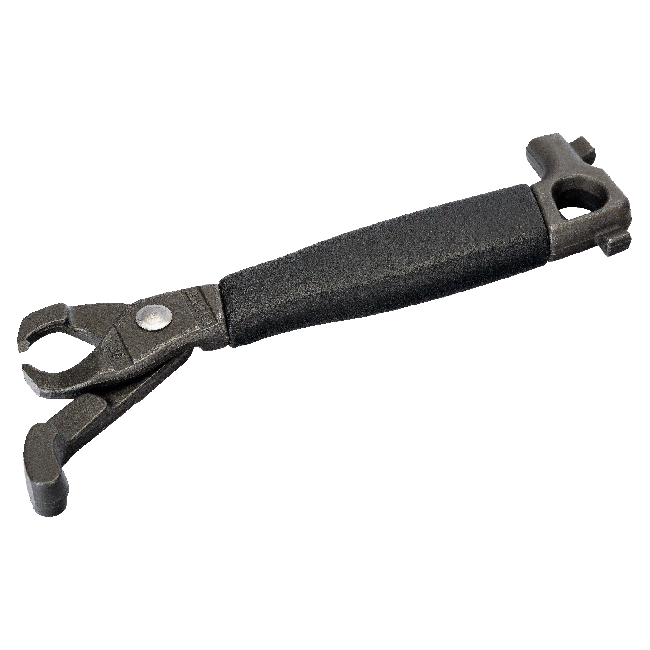 Bahco Nail puller, 210mm - compact with TPE Handle 36