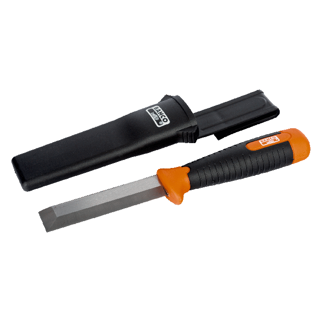 Bahco Heavy Duty Wrecking Knife with Rubberised Handle SB-2448
