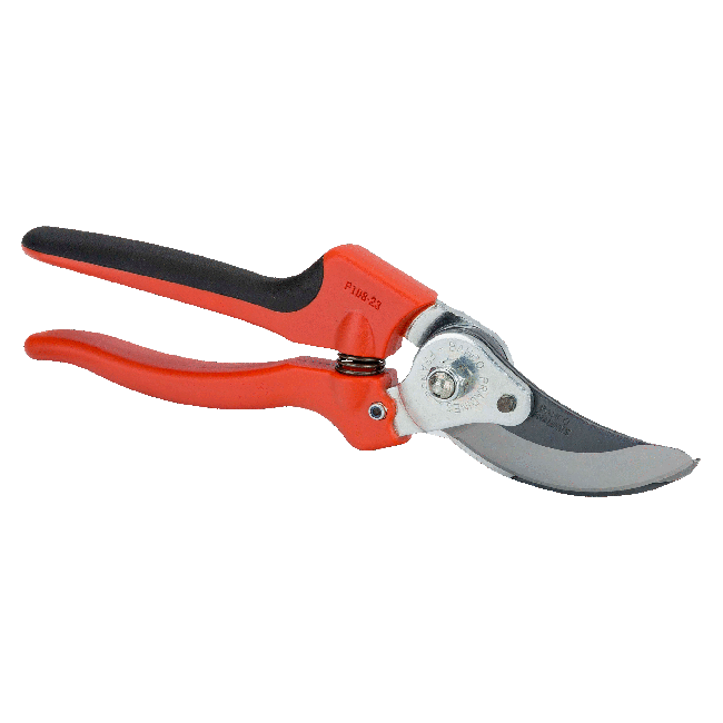 Bahco Secateurs By-pass pressed steel handle, plastic coated P108-20-F