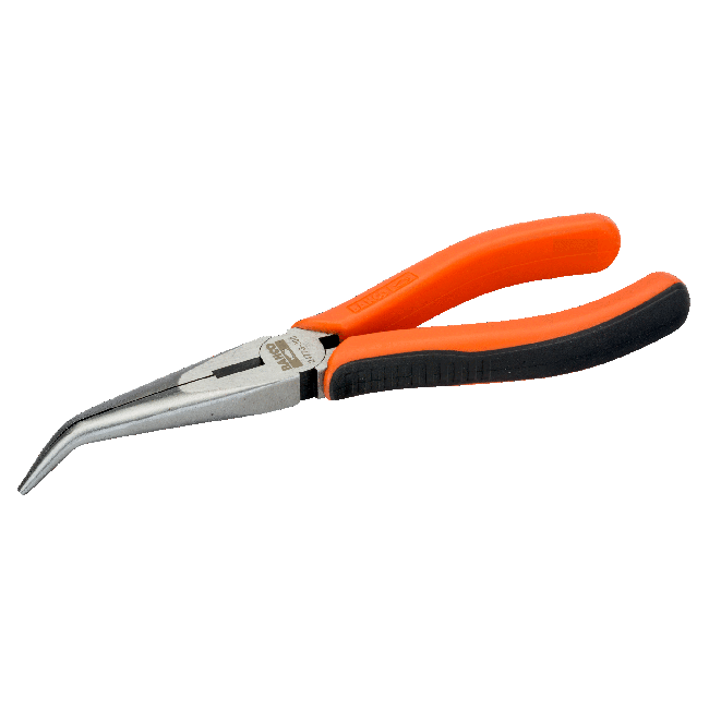 Bahco Long Bent Nose Plier 200mm 2477 G-200