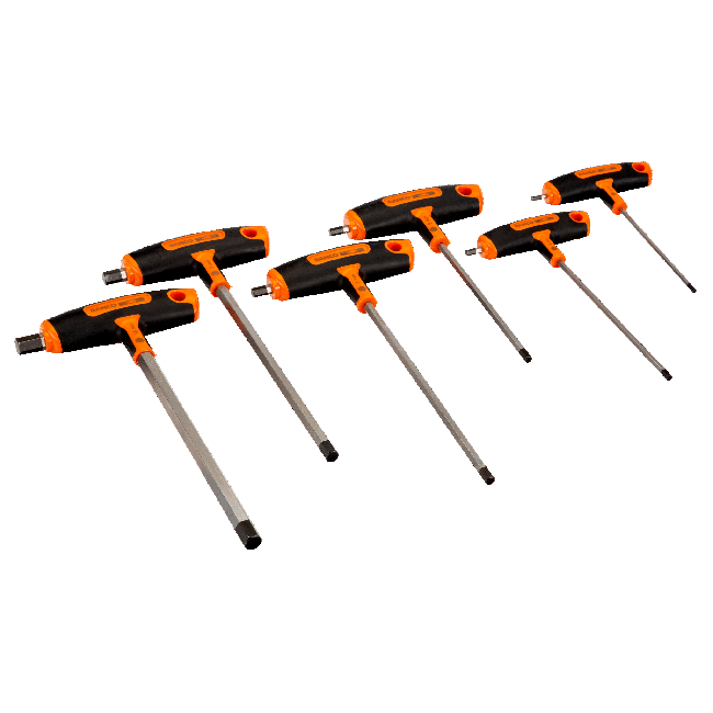 Bahco 6 piece T-Handle Hex Screwdriver Set 903T-1