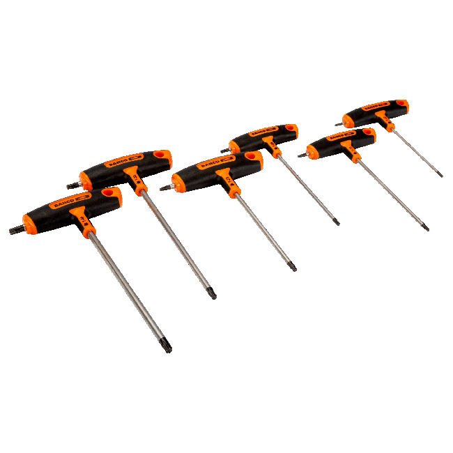 Bahco 6 piece T-Handle Torx Screwdriver Set 903T-2