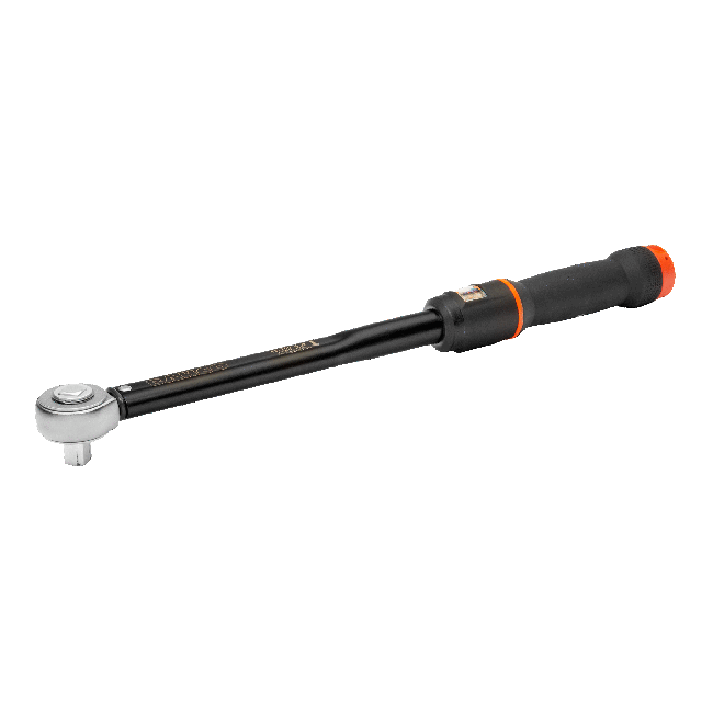Bahco 1/2" Square Drive Mechanical Adjustable Window Torque Click Wrench 40 N.m-200 N.m 74WR-200