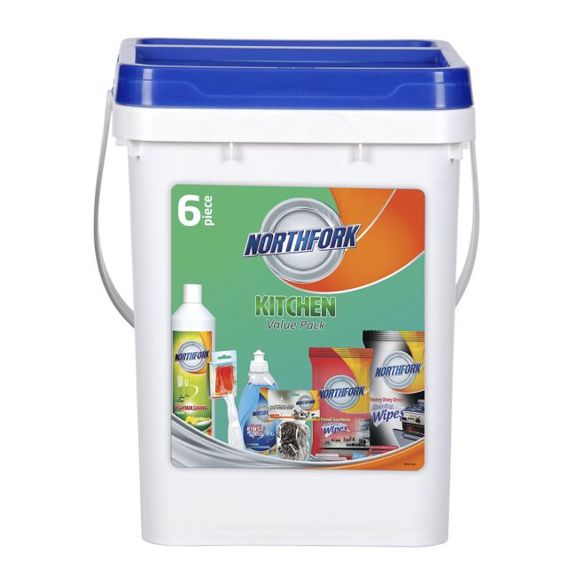 Northfork 6PC Kitchen Cleaning Value Pack NFKITCHBU