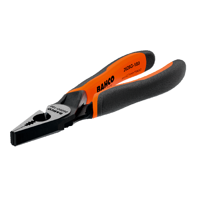 Bahco Pliers, ergo, combination, 160mm, max cutting cap 1.75mm 2628 G-160
