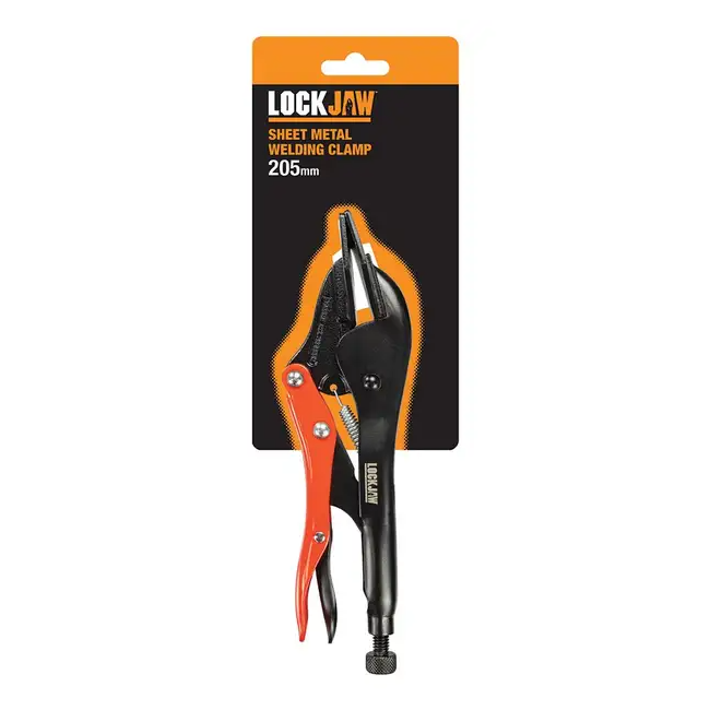 Lockjaw 205mm Sheet Metal Welding Clamp L2210205
