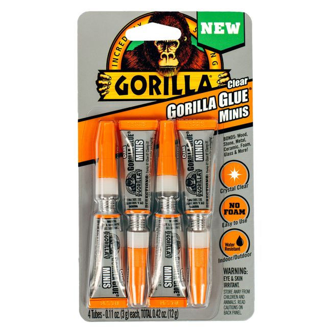 Gorilla Glue 101578 Clear 4x 3g 101578
