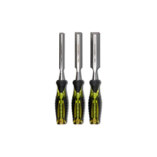 Wattmaster Wood Chisel Set Width 13mm,19mm And 25mm WATWCS3