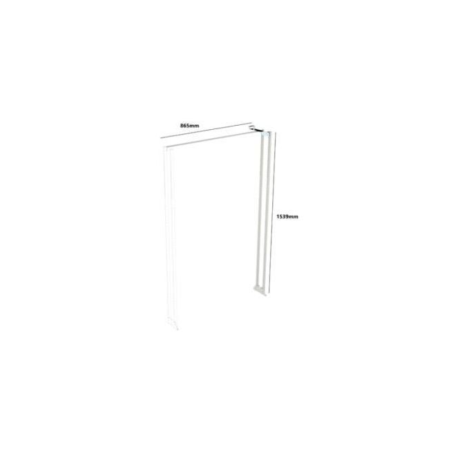 Wattmaster RolaShelf 8 Series Heavy Duty Extention Frame Height 1539mm WATRSEFR/HD/80