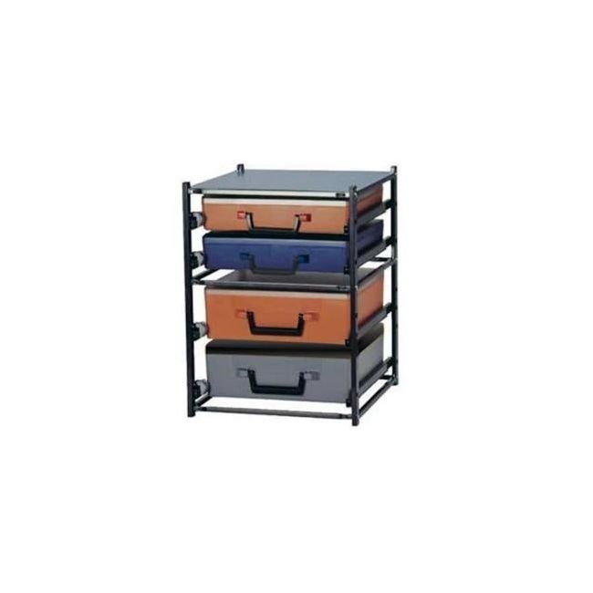 Wattmaster RolaCase Frame 4x Drawers With 4x Cases Assembled WATRCSK5