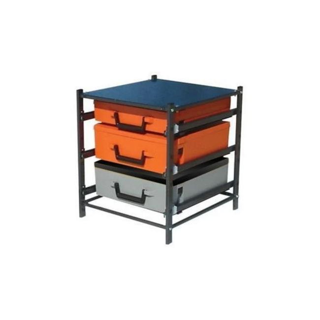 Wattmaster RolaCase Enclosed Frame 3x Drawer Comes With Cases Unassembled WATRCSK7