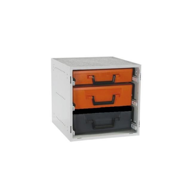 Wattmaster RolaCase Enclosed Cabinet 3x Drawer Comes With Cases Assembled WATRCSK7/C