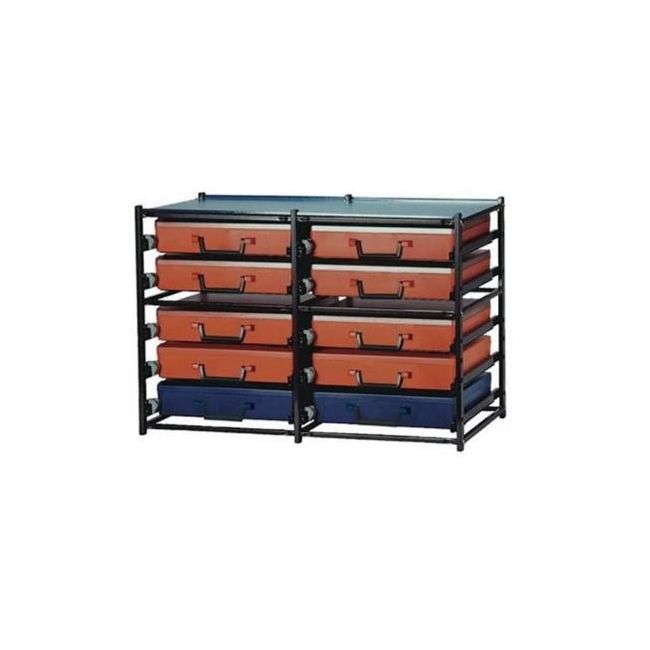 Wattmaster RolaCase Dual Frames 10x Drawers With 10x Carry Cases WATRCDK4