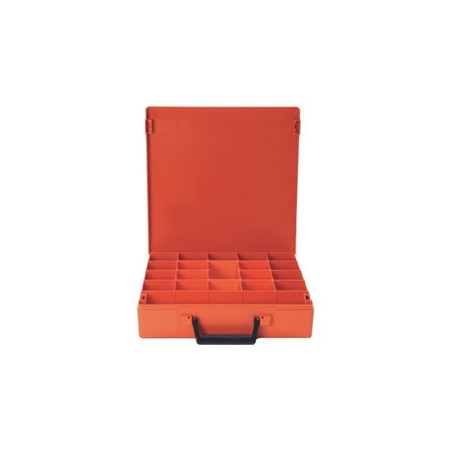 Wattmaster RolaCase Case 370x370x85mm With Dividers Orange WATRC001