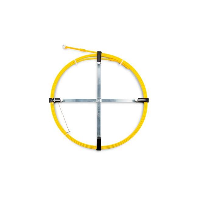 Wattmaster 8m Cable Pull Through Flat Fish Rod With Double Wheel Holder WATMWFR-8D