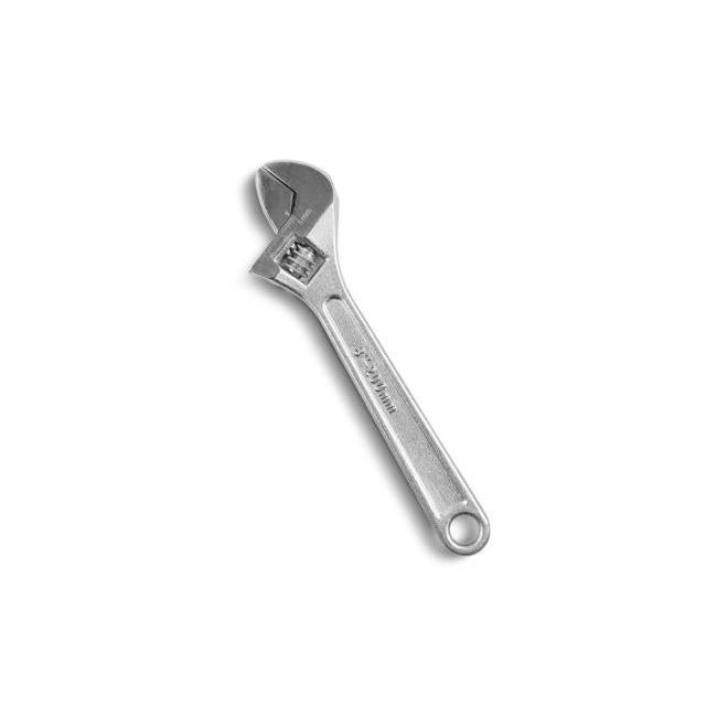Wattmaster Adjustable Spanner Length 200mm Chrome Plated Engraved Metric Scale WATMRA200W