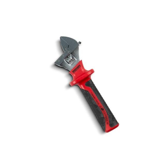 Wattmaster Adjustable Spanner Length 160mm 1000v Insulated Handle Chrome Plated Engraved Metric Scale WATMRA150W-1K