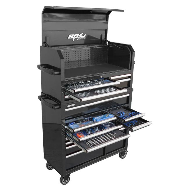 SP Tools 334Pc Metric/Sae Sumo Series Power Hutch Tool Kit SP50553