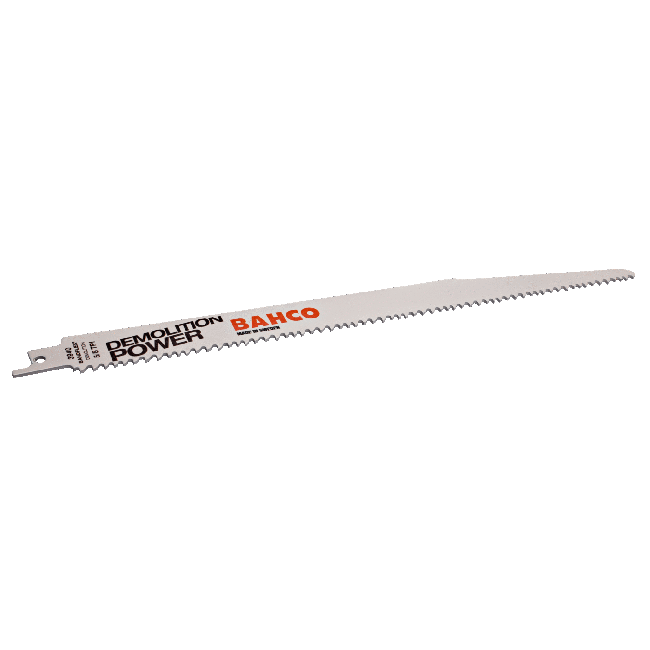 Bahco Sandflex® Bi-Metal Sabre Sawblade for Demolition 5/8 TPI 228 mm - 5 Pcs/Retail Pack 3940-228-5/8-DSL-5P