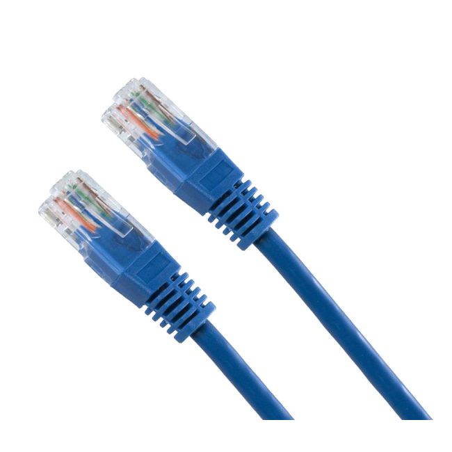 Network YN8299 Patch Cable RJ45 to RJ45 30m Cat 6a UTP Blue Sheathed Cable YN8299