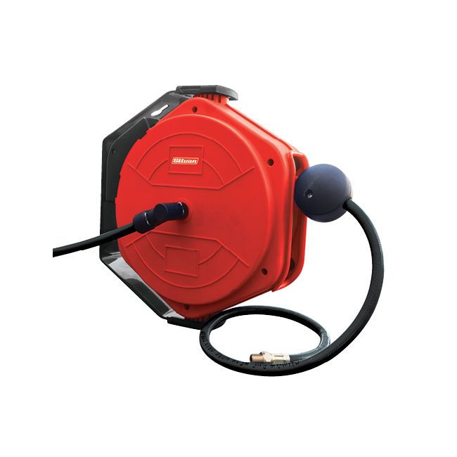 Silvan Hose & Reel 10m Spring Retractable 180L01008A