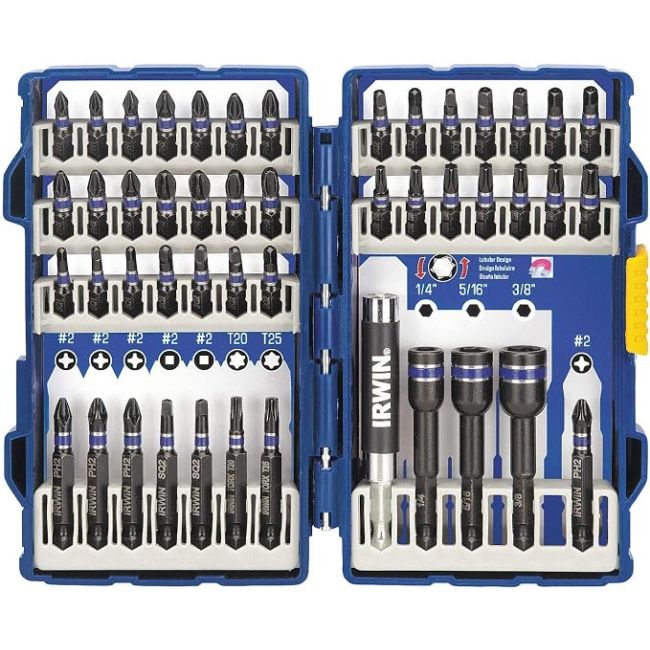 Irwin 47PC Impact Series Fastener Drive Bit Set 1840392