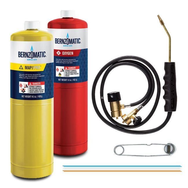 Bromic Bernzomatic Oxygen and MAP-Pro Kit WK5500XTK