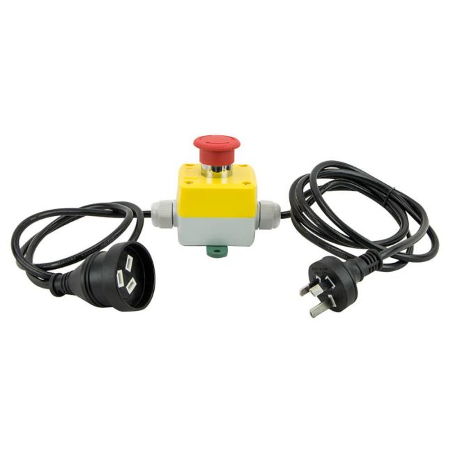 Abbott & Ashby Emergency Stop Button Suits Bench Grinders ATPED-ESTOP