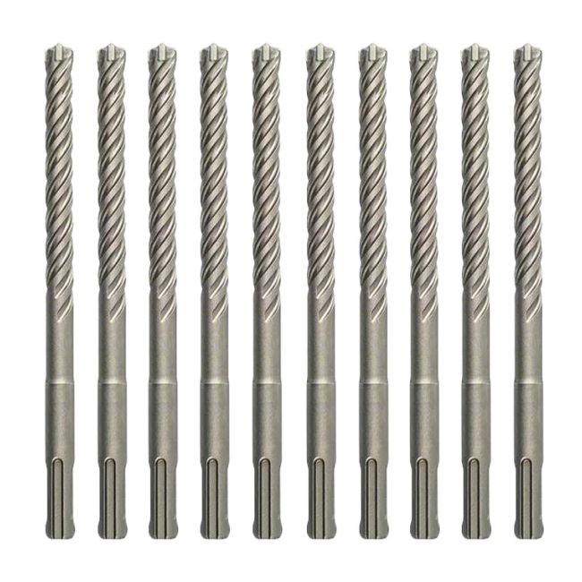 Bosch Concrete with Rebar Drill Bit Bulldog SDS Plus 16 x 210mm Pack of 10 2608578257