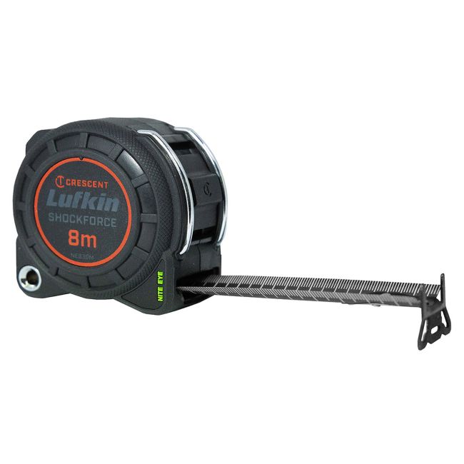 Lufkin Tape Measure Nite Eye 8m x 30mm NE830M