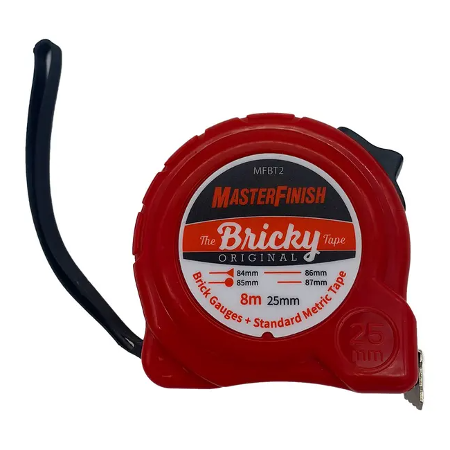 Masterfinish 8M x 25mm The Bricky Tape MFBT2