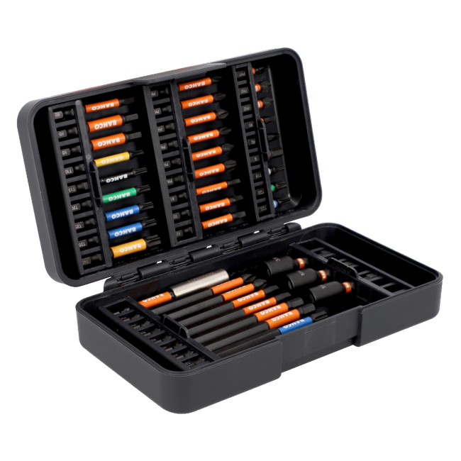Bahco 38PC 1/4” Impact Torsion Bit Set 66IM/38C