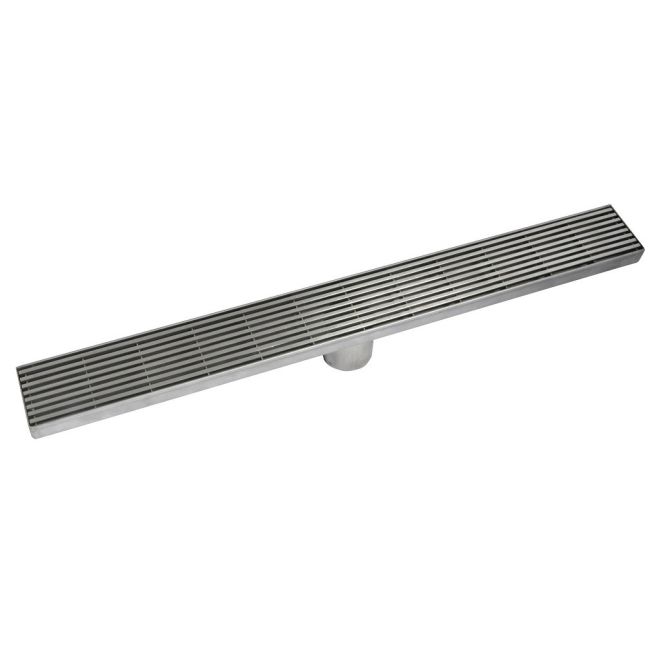 DTA FLLD1200GR Long Floor Drain 1200mm Suits 50mm Stainless Steel Hayman Series FLLD1200GR