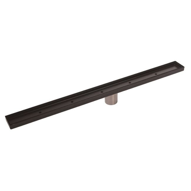 DTA FLLD300TIB Long Floor Drain 300mm Suits 50mm Black Hayman Series FLLD300TIB