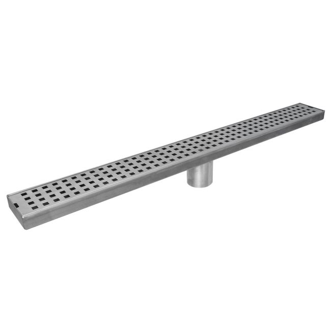 DTA FLLD800SQ Long Floor Drain 800mm Suits 50mm Stainless Steel Hayman Series FLLD800SQ