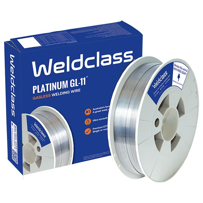 Weldclass GL-11 4.5kg 0.9mm Platinum Gasless Wire 2-098FM