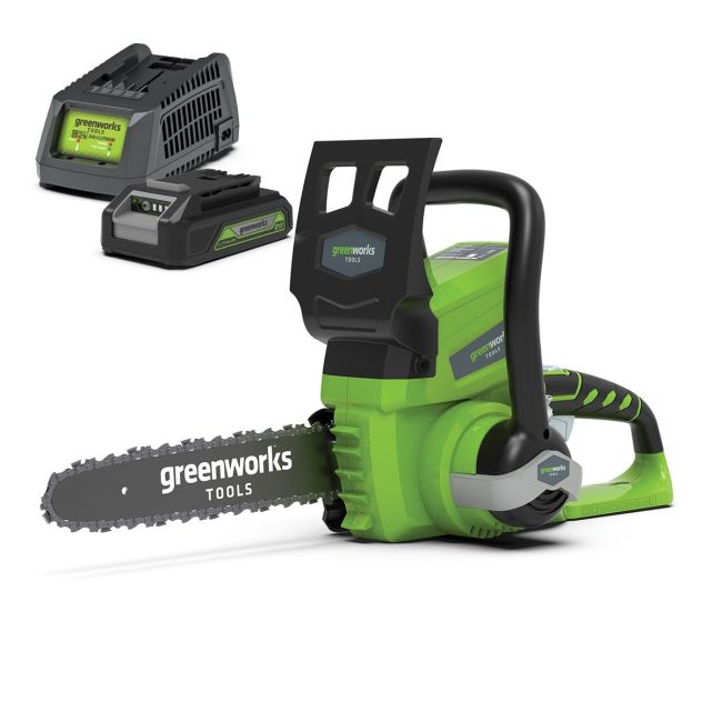 Greenworks 24V 2.0Ah Chainsaw Kit 2000007AU-Kit-2
