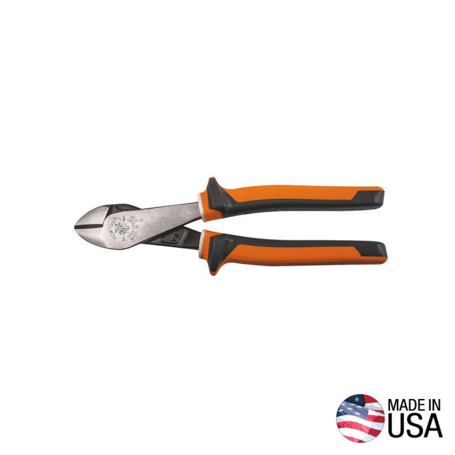 Klein Tools 210mm Insulated Slim Handle Diagonal Cutting Pliers A-2000-28-EINS
