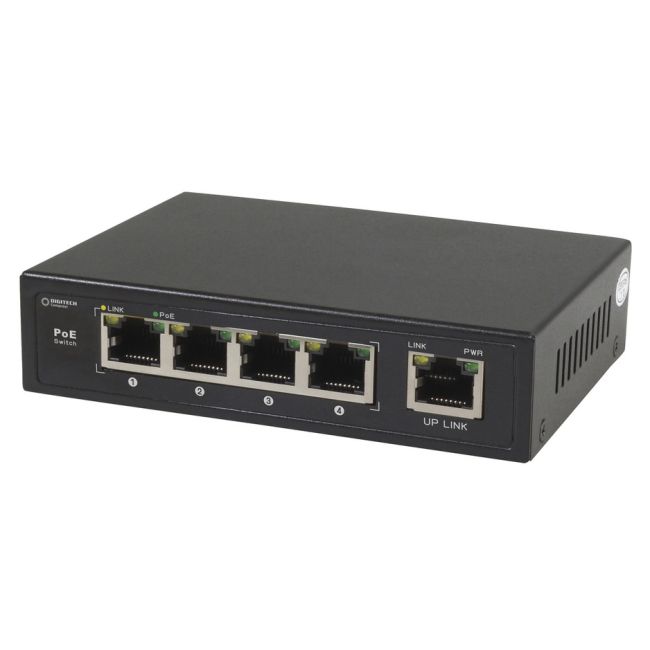 Digitech YN8074 Network Switch 5-Port 10/100 PoE YN8074