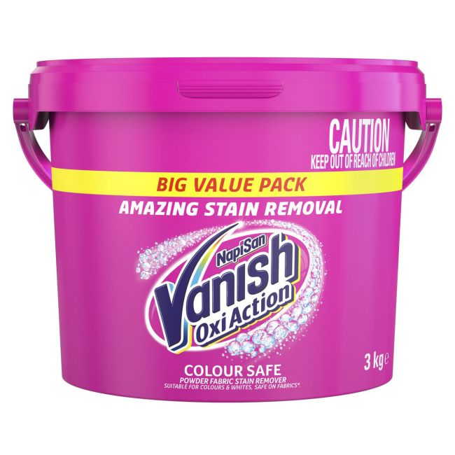 Napisan Vanish 3kg Oxi Action Fabric Stain Remover Powder 3114330