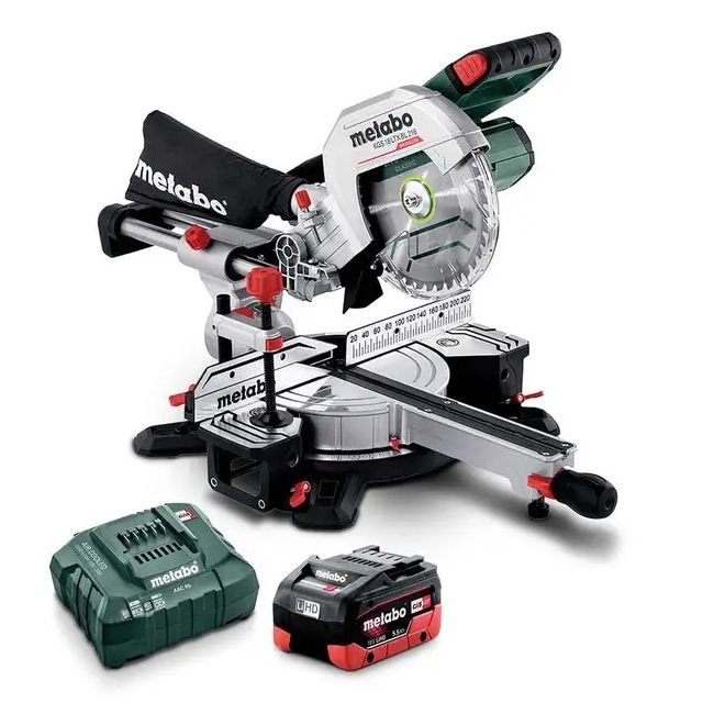 Metabo 18V 216MM Sliding Mitre Saw Kit AU61421600