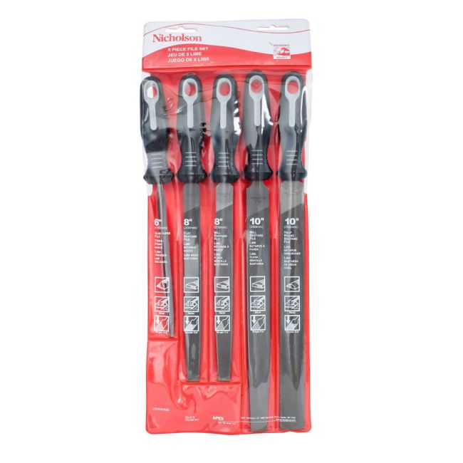 Nicholson 5 Piece File Set 22040HNN