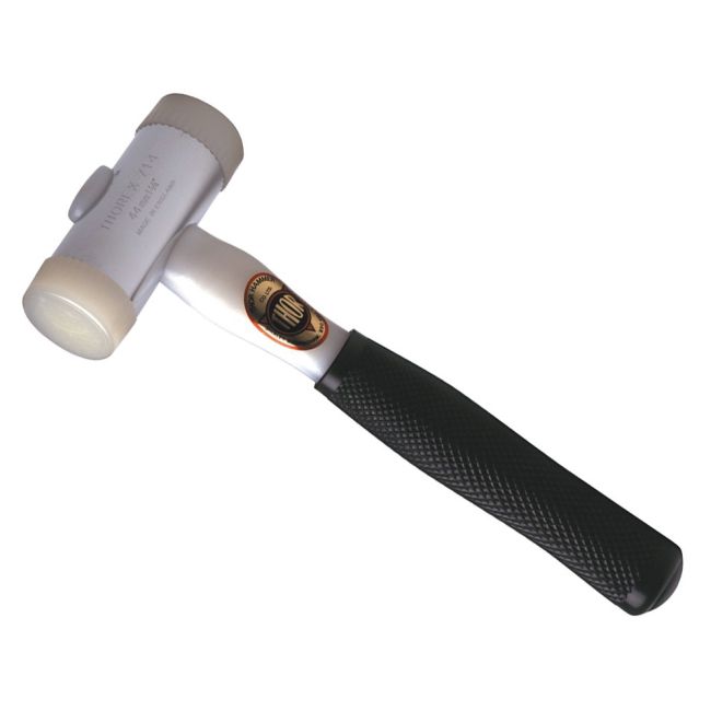Thor Hammer 44mm Face Nylon Plastic Handle Mallet 850gm TH714