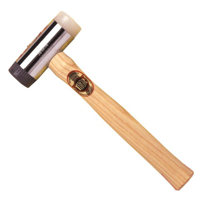Thor TH31708R Hammer 25mm Face Thorex Plastic 250G (1/2LB) Wood Handle Mallet TH31708R