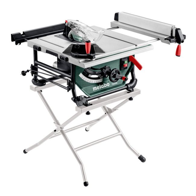 Metabo Table Saw With Stand 1500w 254mm 4200rpm TS 254 M SET AU61025400