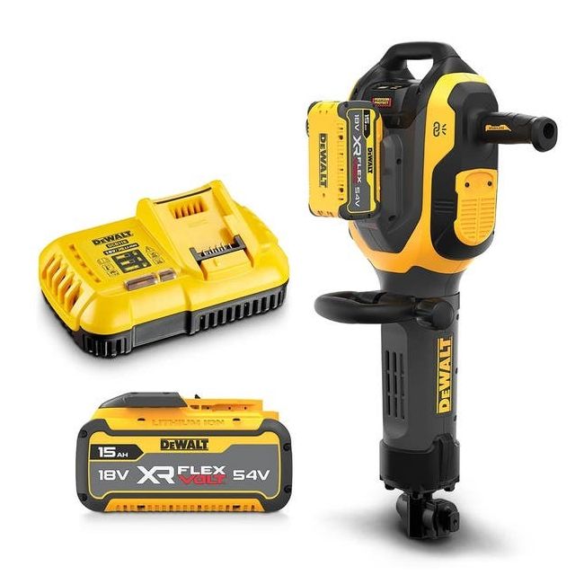 DEWALT 18V/54V 15.0AH HEX DEMOLITION HAMMER KIT DCH966Z2-XE