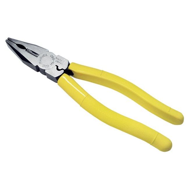 Wattmaster Pliers Linesman Heavy Duty Length 220mm Multipurpose Yellow Handle WATMA880