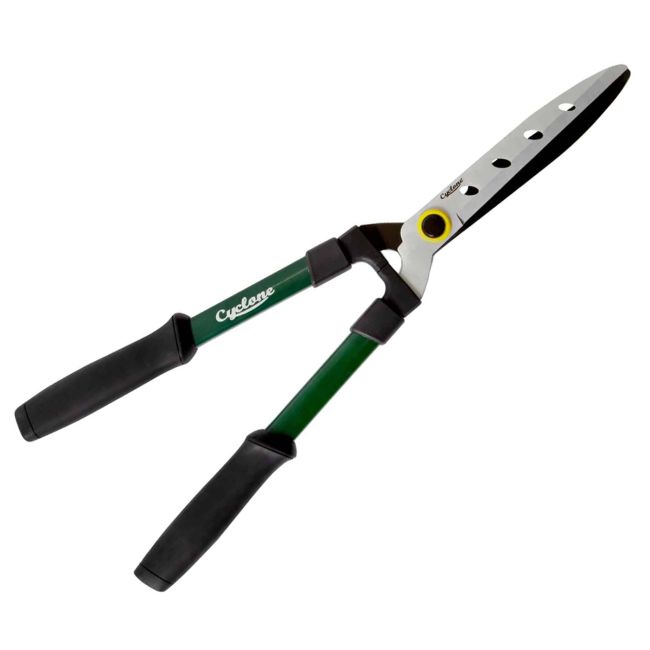 Cyclone 660474 Hedge Shears 590mm Carbon Steel Blades Ideal For Precise Pruning 660474